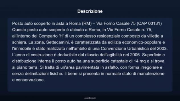Immobile in asta di 14 m² in vendita a Roma - Foto 4