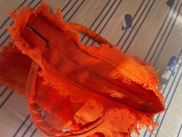 Borsetta Summer Vibes by Guru - Dimensioni 32x25x11cm - Arancione - Nuovo - Foto 4