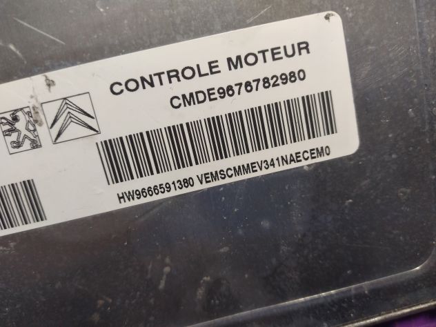 CITROEN C3 VALEO V34.1 BSI 966695180 HW9666591380 ECU CITROEN C3 1.4 V34 1 CMDE - Foto 2