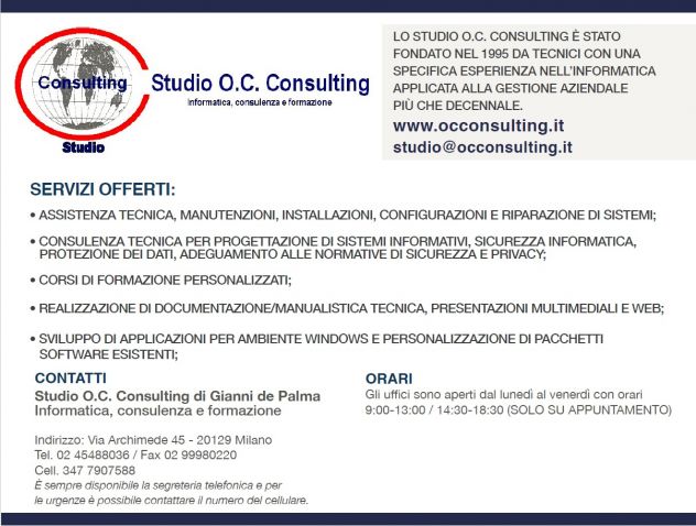 Consulenza e assistenza informatica