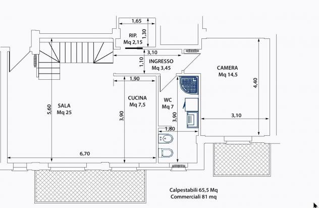 Appartamento in vendita a Marina di Massa - Massa 133 mq Rif: 1224229 - Foto 6