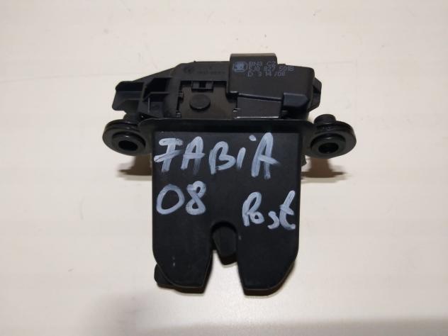 SERRATURA COFANO POSTERIORE SKODA Fabia S. Wagon 2° Serie 5J0827501B (0714)