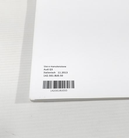 LIBRETTO USO E MANUTENZIONE AUDI Q3 Serie (8UB) (1114) - Foto 14