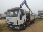 Iveco Eurocargo 120e21 cassone con gru-cestello
