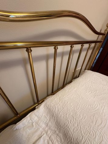 Letto vintage stile ottone - Foto 4