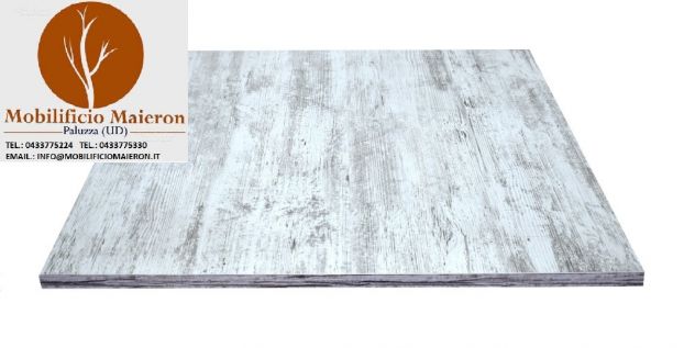 Set Tavoli e Sedie Per Ristoranti Pizzerie Pub In Stile Shabby Chic cod113 Nuovi - Foto 3