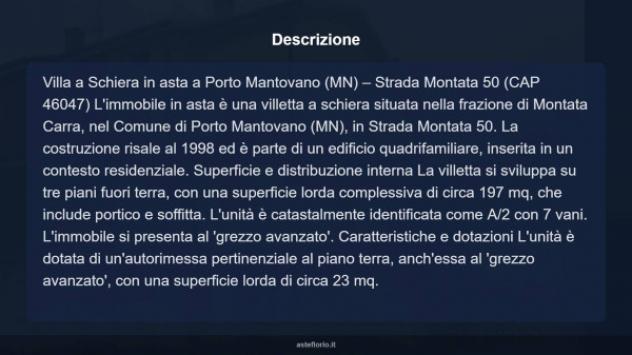 Immobile in asta di 197 m² con più di 5 locali e box auto in vendita a Porto Mantovano - Foto 14