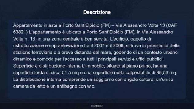 Immobile in asta di 51 m² in vendita a Porto Sant'Elpidio - Foto 6