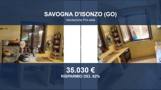 Immobile in asta di 141 m² con più di 5 locali in vendita a Savogna d'Isonzo