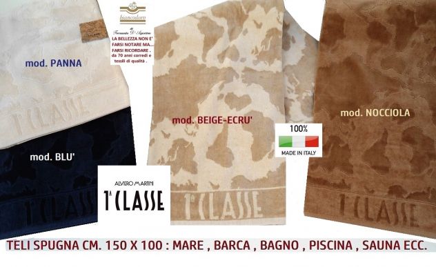 Teli spugna mare grandi firme ( 16 modelli prezzi diversi ) - Foto 7