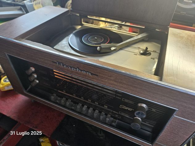 Stereo EP 1132 serie Mac Eterphone del 1966 ,radio e giradischi e sintonizzatore