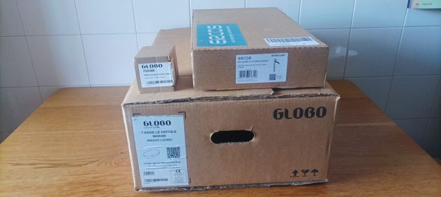 LAVABO D’APPOGGIO GLOBO “Le Ciotole” 60x36 cm con PILETTA e MISCELATORE - Foto 5