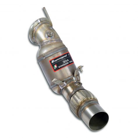 Marmitta Supersprint per Bmw Serie 4 G22 downpipe centrale 420 430 440 - Foto 5