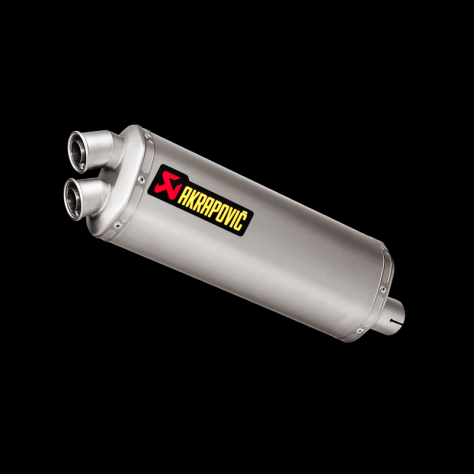 Scarico Akrapovic Slip on Titanio carbonio Evolution Line collettori - Foto 3