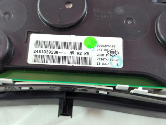 248103023R QUADRO STRUMENTI CONTACHILOMETRI DACIA SANDERO 1.0 B 54KW 5M 5P (2018) RICAMBIO USATO - Foto 3