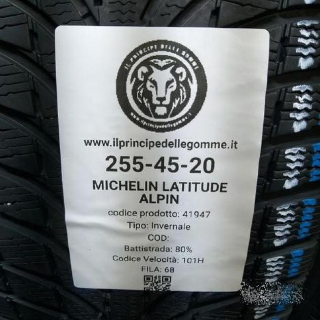 4 gomme 255 45 20 michelin a41947 - Foto 2