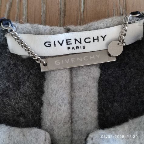 Giaccone donna Givenchy grigio - Foto 8