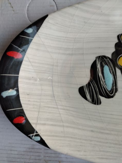 Ceramiche da appendere alla parete anni 50/60 di 37 cm - Foto 9