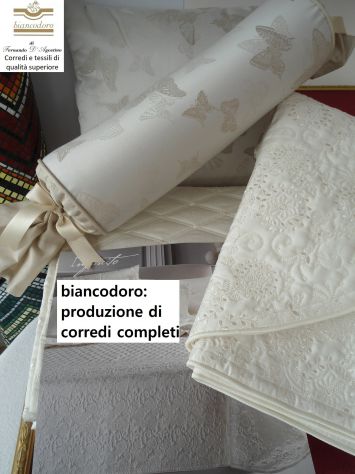biancodoro , produzione vendita assistenza di biancherie e corredi casa