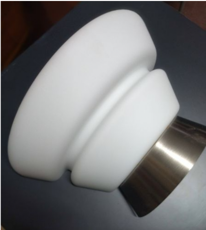 Applique da parete Kappa - Bianco e Argento - Foto 3