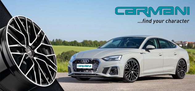 Cerchi in lega 17 LUDWIG Black Pol MERCEDES VW - Foto 4
