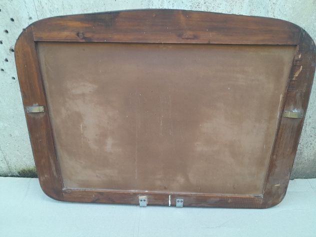 Specchio Antico Vintage Trapezoidale con inserti in vetroTorchon Murano - Foto 3
