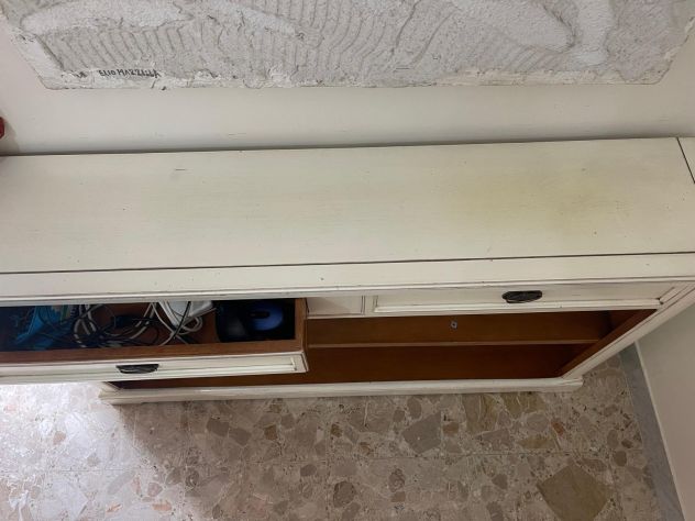 MOBILE RETRODIVANO PIOMBINI IN LEGNO AVORIO E NOCE – ELEGANTE E RAFFINATO - Foto 2