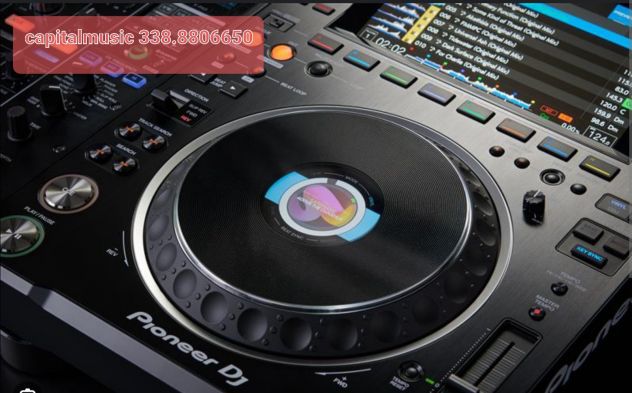 Noleggio cdj 3000 pioneer roma