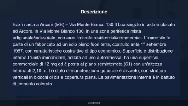 Immobile in asta di 12 m² in vendita a Arcore - Foto 9