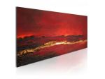 Quadro Artigianale ARREDALACASA N. 14 Cm. 100x40 Dipinto A Mano