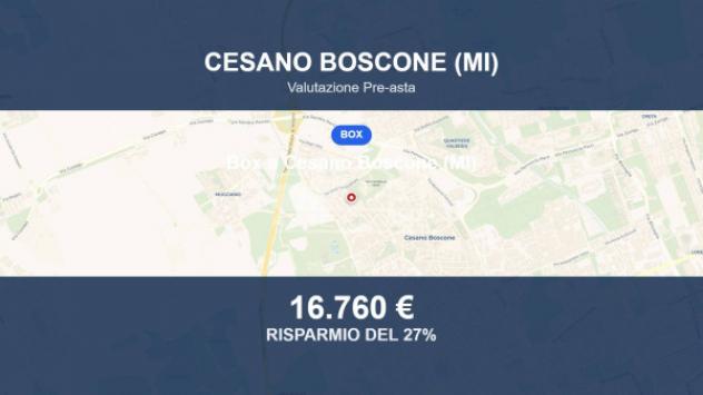 Immobile in asta di 25 m² in vendita a Cesano Boscone