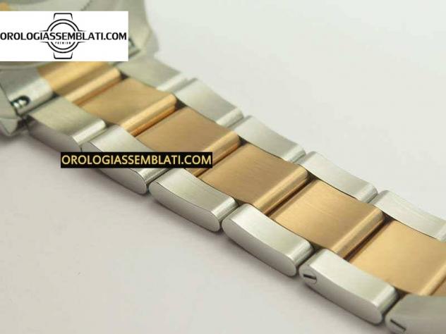 Rolex Replica YACHT-MASTER 116622 1:1 BEST EDITION QUADRANTE NERO SU BRACCIALE SS/RG SA3135 - Foto 15
