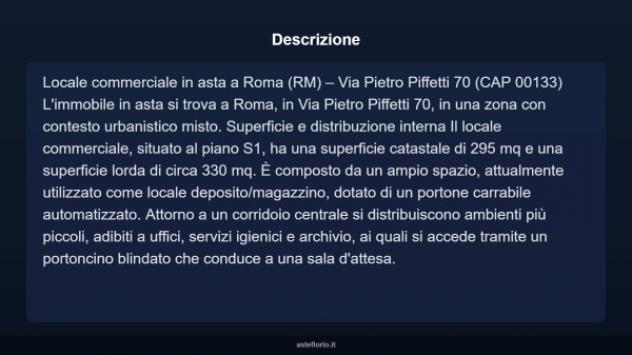 Immobile in asta di 295 m² in vendita a Roma - Foto 10