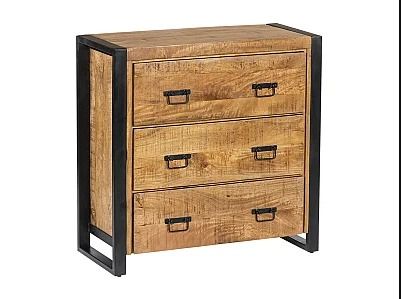 Arredamento in legno di mango stile industrial pari al nuovo - Foto 2