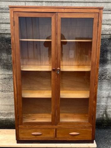 Vetrina in Legno 2 Ante