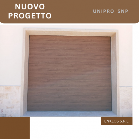 Portone sezionale UniPro SNP 2,620 m x 2,700 m