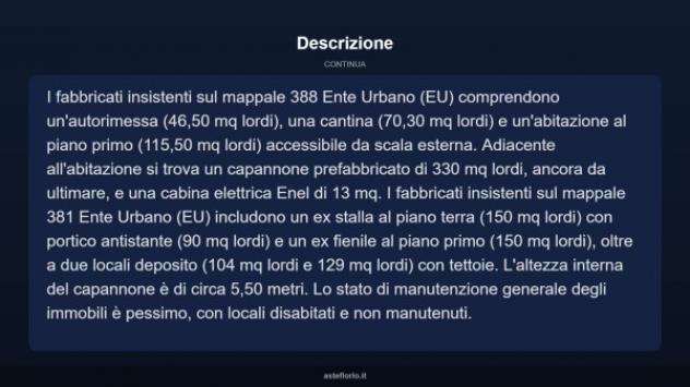 Immobile in asta di 745 m² in vendita a Robbio - Foto 10