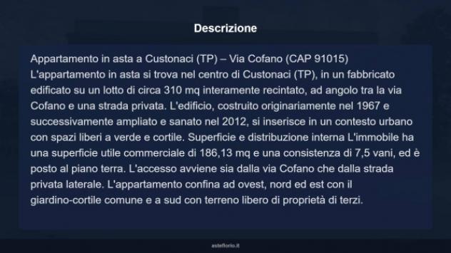 Immobile in asta di 186 m² in vendita a Custonaci - Foto 5
