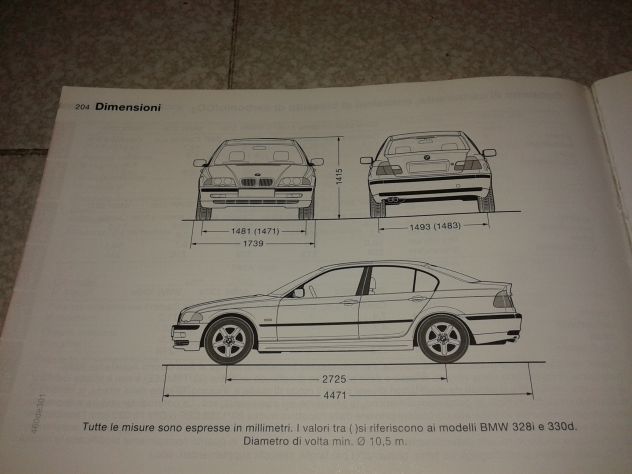 Libretto istruzioni BMW serie 3 - Foto 5