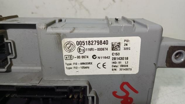 BODY COMPUTER FIAT 500 Serie 00518279840 169A1000 (0714) - Foto 2