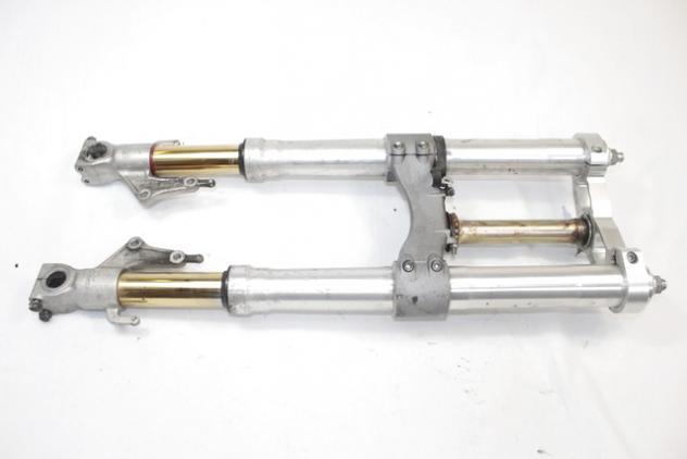 KIT AVANTRENO FORCELLA ANTERIORE SHOWA DUCATI 749 S 2003 - 2007 34022381A 34022371A 34220341A 34110351A FRONT FORK FODERI CON DIFETTI ESTETICI DA REVI - Foto 8