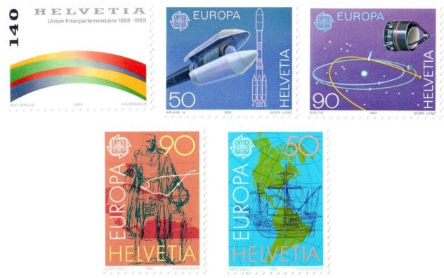 Francobolli da collezione Svizzera - Foto 10