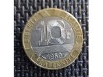 collezionismo 10 FRANCHI FRANCIA 1989