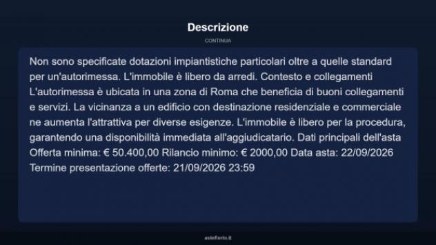 Immobile in asta di 1217 m² in vendita a Roma - Foto 4