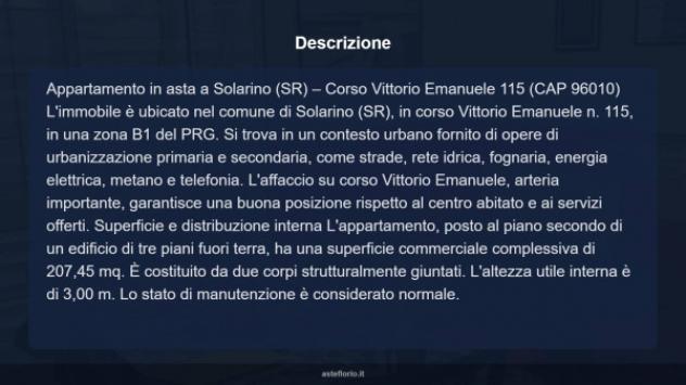Immobile in asta di 207 m² in vendita a Solarino - Foto 13