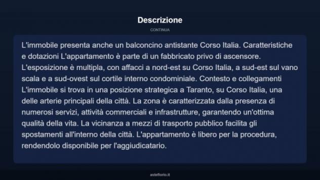 Immobile in asta di 119 m² in vendita a Taranto - Foto 12