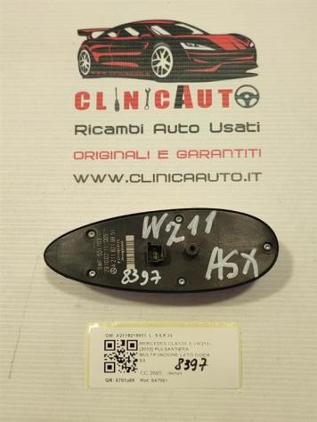 PULSANTIERA ANTERIORE SINISTRA MERCEDES Classe C Berlina W203 A2118219951 (0004) - Foto 4