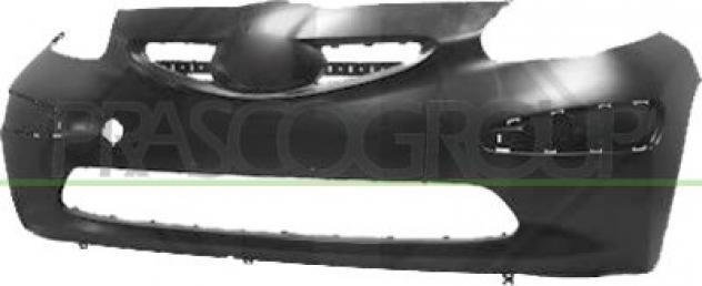 PARAURTI ANTERIORE-NERO-LISCIO DA PRIMERIZZARE TY2011001 Plastica TOYOTA - AYGO - Mod. 05/05 - 12/08