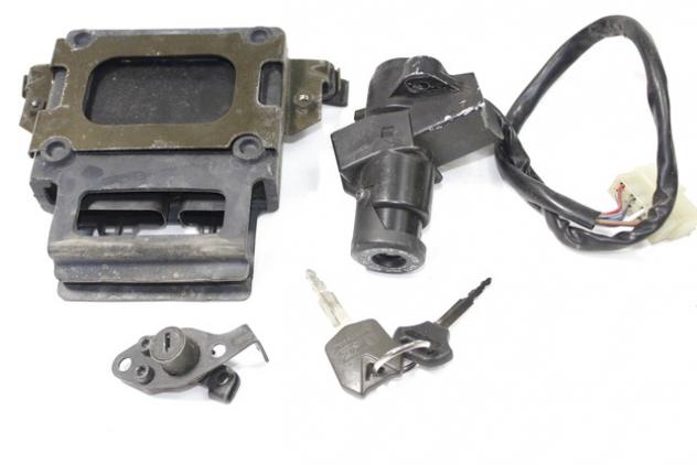 TELAIO CON DOCUMENTI E KIT CHIAVI ACCENSIONE KAWASAKI ER-6N 2005 - 2008 321600268793 211750077 FRAME WITH ECU KEYS KIT DA RETTIFICARE - Foto 8