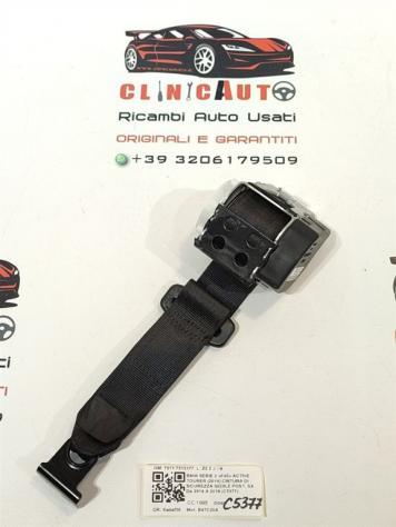 CINTURA DI SICUREZZA POSTERIORE SX BMW Serie 2 Active Tourer (F45) 7211 7313377 B47C20A (1418) - Foto 2
